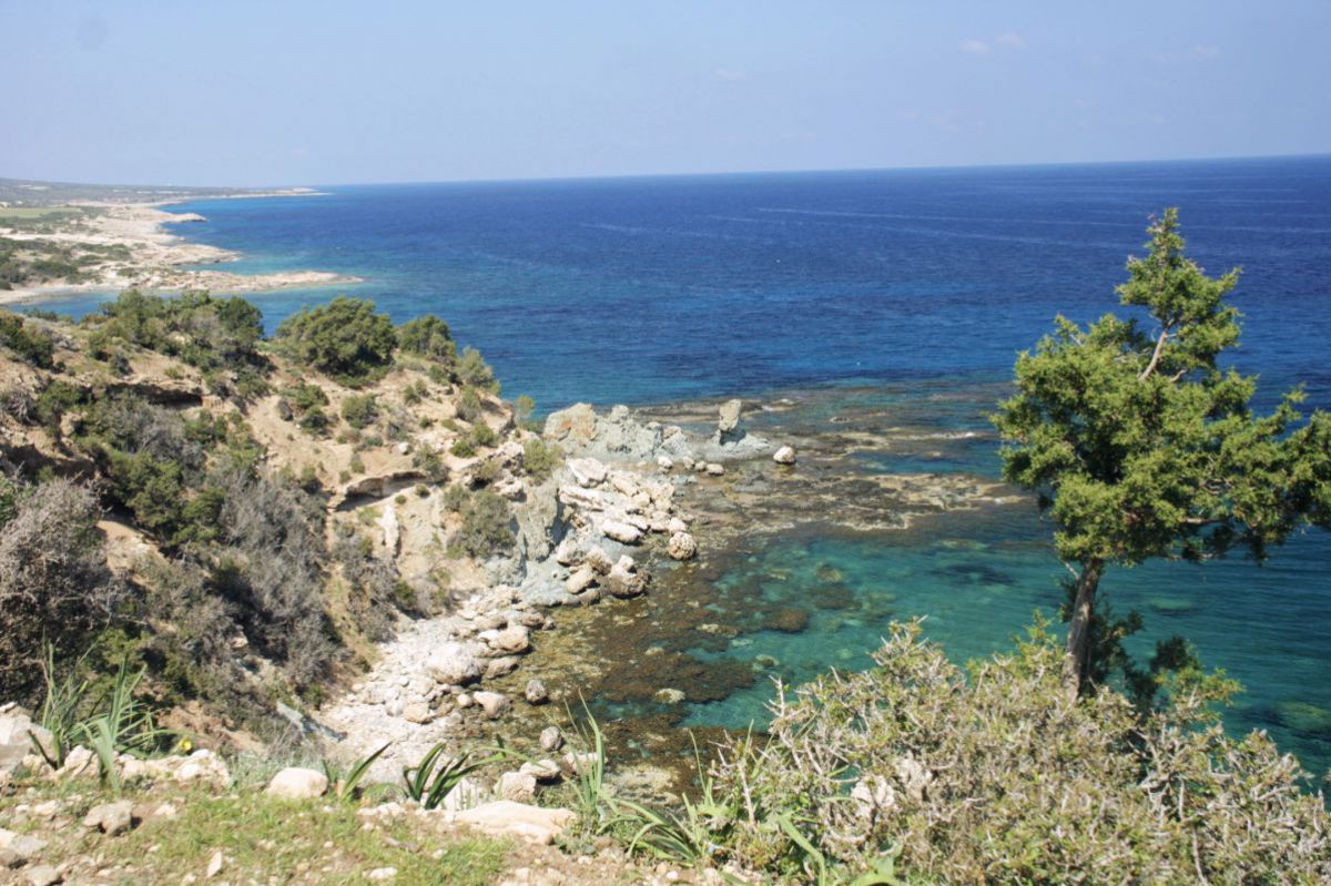 Bucht auf Zypern